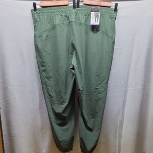 GAP Men's Olive Green Elastic Waist Jogger Pants